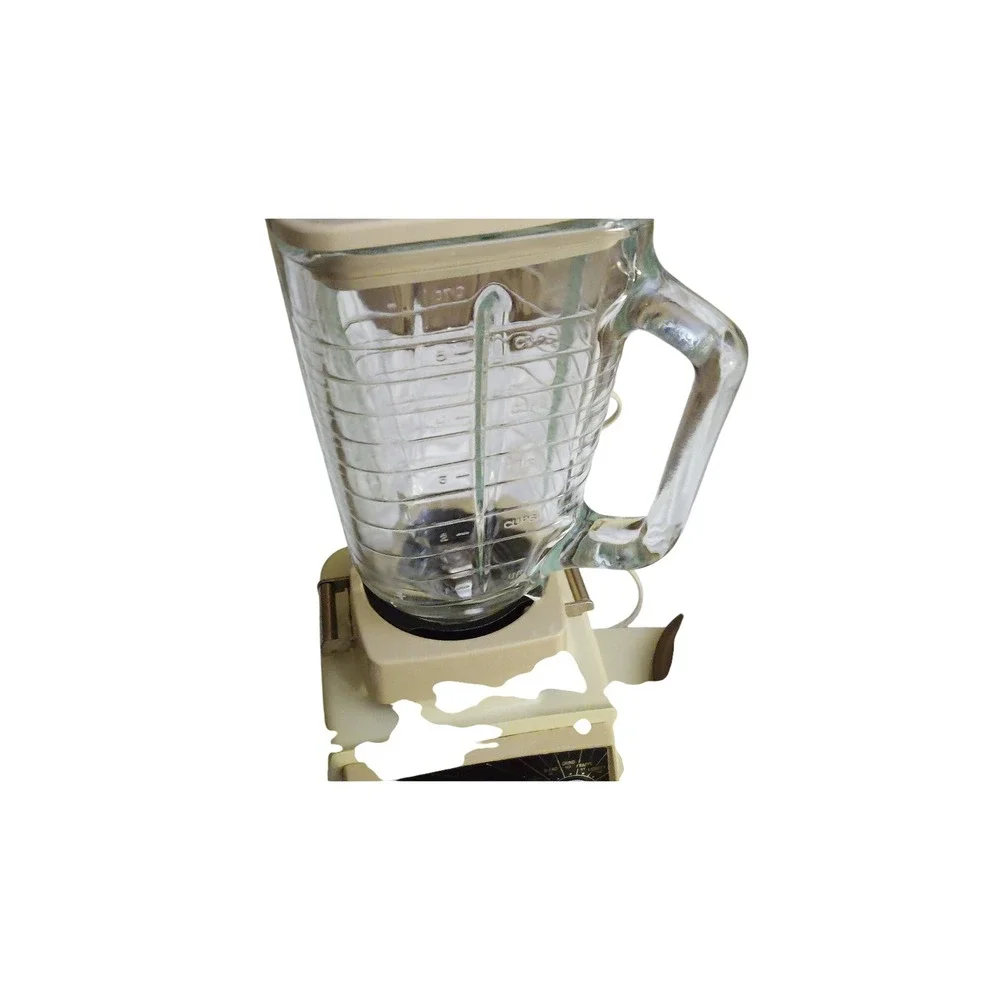 Oster Kitchen Center Regency Vintage Cream 12 Speed Blender Mixer Food Processor
